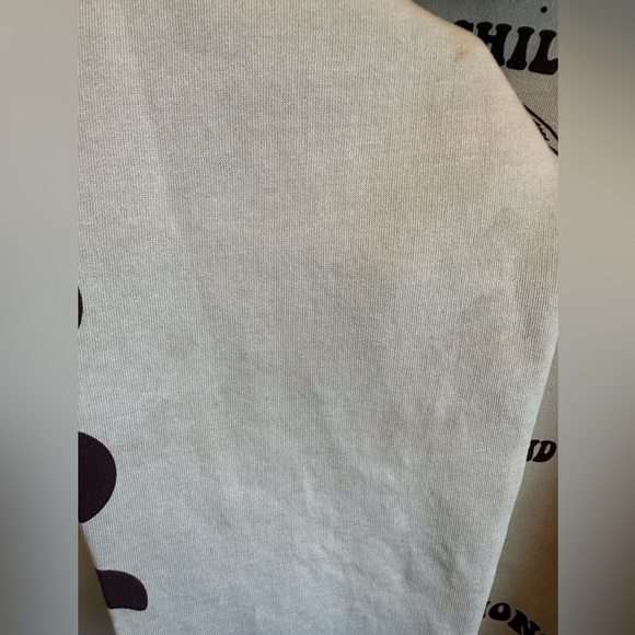 Persaya NWT Juniors Large Celestial Hooded Tan Sweatshirt Kangaroo Pouch Pocket - Picture 11 of 12